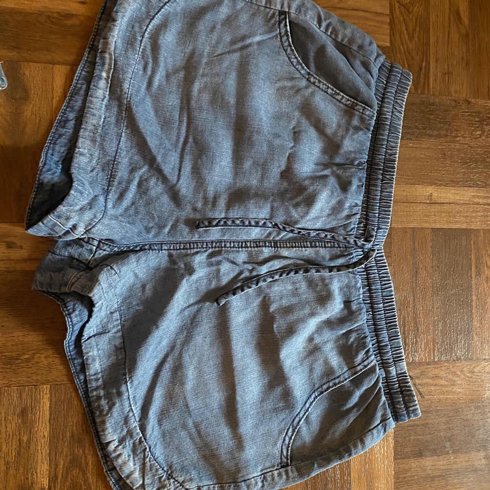 Elastic Jean short